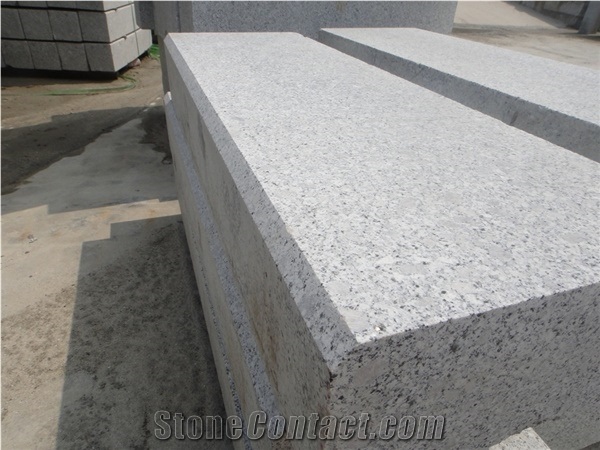 Factory Price G603 Road Kerbstone,Curbs, Sesame Grey Granite Driveway Floor Paving Stone Exterior Stone-Gofar