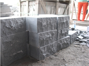 G612 Grey Grigio Mushroom,New Binaco Sardo Granite Split Face Mushroom Stone Wall Panel Cladding-Gofar