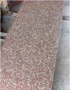High Quality G664 Pink Granite Slabs Tiles, China Pink Granite Violet Cherry Red Granite Tile Customized Walling Panel Tiles,Airport Floor Covering