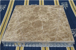 Moon Beige Marble Honeycomb Stone Wall Panel Cladding Corner Stone Light Weight Builing New Material