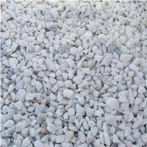 Natural Surface White Marble Gravel River Stone Pebble for Walkway,Road Pavers Exterior Landscaping Stones Decor