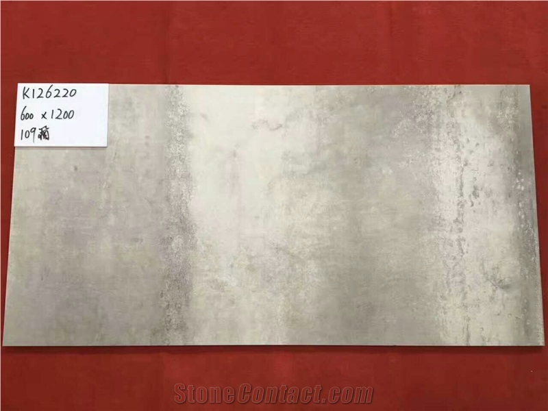 600*1200mm Building Material Moisture-Proof Matte Rustic Glazed Tile