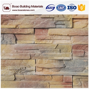 Faux River Rock Stone Faux Stone Wall Panel Wall Facade Stone Cladding