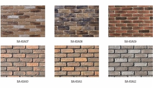 Fire Resistant Brick Wall Panel Decorative Brick Veneer