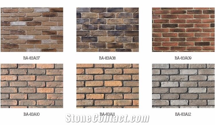 Sound Absorbing Materials Interior Faux Stone Brick Wall