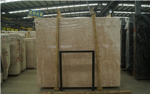Cream Rose Beige Marble Slabs 240Up*120Up For Wall Cladding