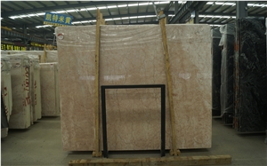 Cream Rose Beige Marble Slabs 240Up*120Up For Wall Cladding