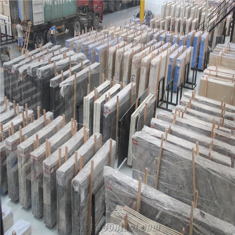 Busa Gray Marble in China Market,Tile and Big Slab,Floor and Wall Use,Own Quarry Natural Stone with Ce Certificate,Direct Factory Cheap Price