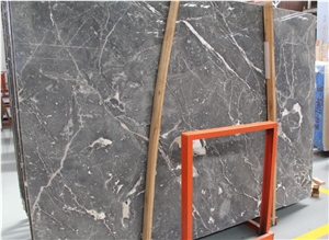 Cherokee Gray Marble Big Slab Hotel Project Tile Use