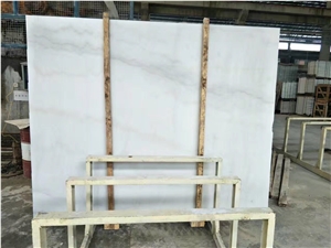 Guangxi White Marble Guangxi Bai Big Slab For Project Floor