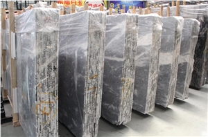 China Snowflake Gray Marble, Snow Gray,Tile,Big Gang Saw Slab,Own Quarry and Direct Factory with Ce,Paving Stone,Floor and Wall Cladding in Large Stock