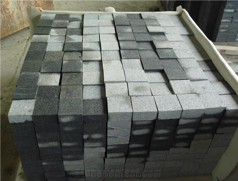 G654 China Gray Granite,Cube Stone Paving Sets,Floor Covering,Garden Stepping Pavements,Walkway Pavers,Courtyard Road Pavers,Exterior Pattern