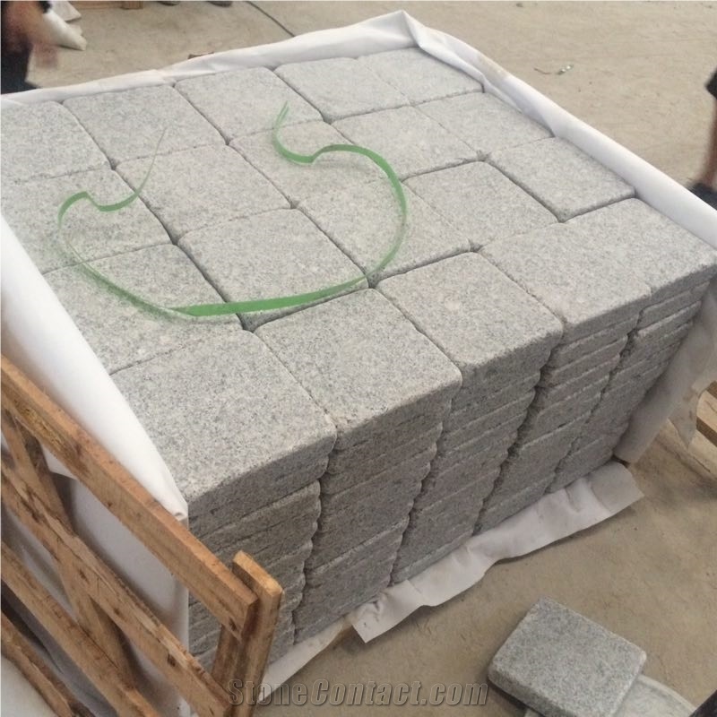 G654 China Gray Granite Patio,Cube Stone Paving Sets,Floor Covering,Garden Stepping Pavements,Walkway Pavers,Courtyard Road Pavers,Exterior Pattern