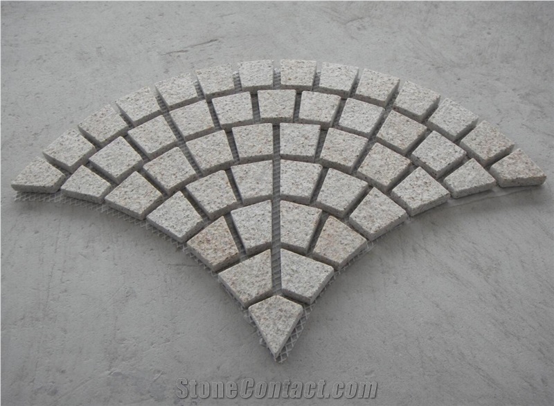 G682 China Rusty Yellow Granite,Cube Stone Paving Sets,Floor Covering,Garden Stepping Pavements,Walkway Pavers,Courtyard Road Pavers,Exterior Pattern