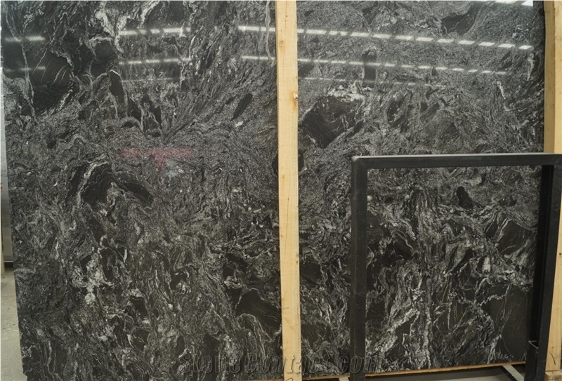 Portoro Antalya Natural Black Marble in China Market,Tile and Big Slab,Floor and Wall Use,Own Quarry Natural Stone with Ce Certificate,Direct Factory
