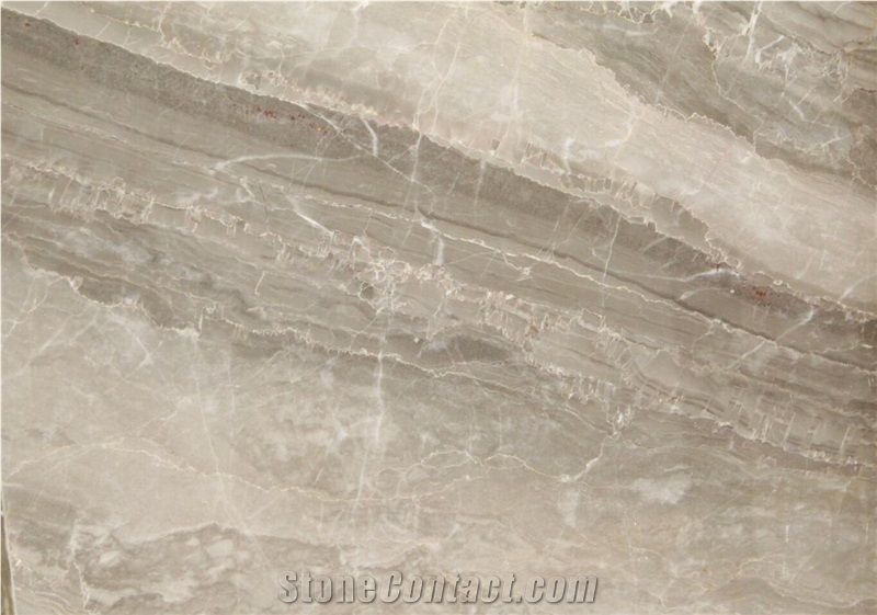 Italy Daino Reale Marble Breccia Olympo Beige Stone Slab