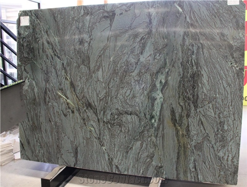 Tinos Green Marble Polished Big Slab For Project Floor Tile