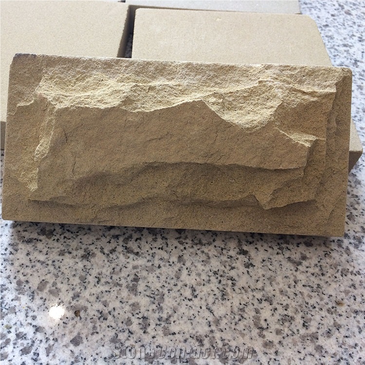 Beige Sand Stone Mushroom Beige Sandstone Rock for Walls