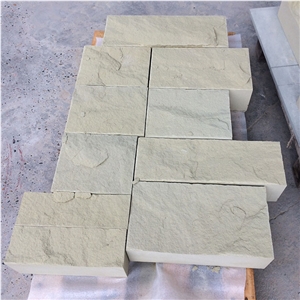 Beige Sandstone Natural Surface Chinese Sand Stone Split