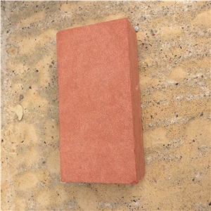 Chinese Red Sandstone Natural Red Sandstone Brick
