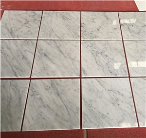 2cm Polished Carrara White Marble Slab and Tiles, 1cm Bianco Carrara White Marble Tiles, Carrara Statuario Marble Tiles Price
