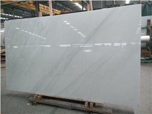 Best Quality No Crack China Eastern White Marble Slab and Tiles, 12 by 24 Eastern White Marble Tiles Price