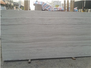 Chenille White Marble Slab and Tiles, White Oak Marble Floor Tile and Wall Tile, High Quality Wooden White Marble Slab Price