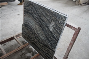 Chinese Black Forest Marble Flooring Design