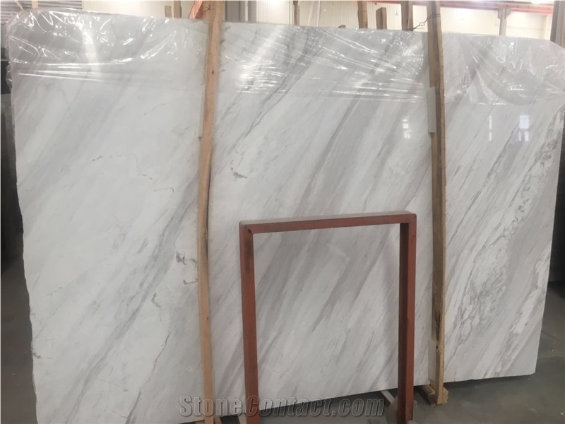 Greece Volakas White Marble Tiles & Slabs for Wall Floor Covering Tiles Pattern