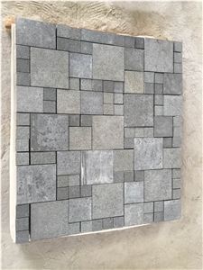 Grey Basalt French Pattern and Lava Stone Tiles for Basalt Floor Covering Tiles