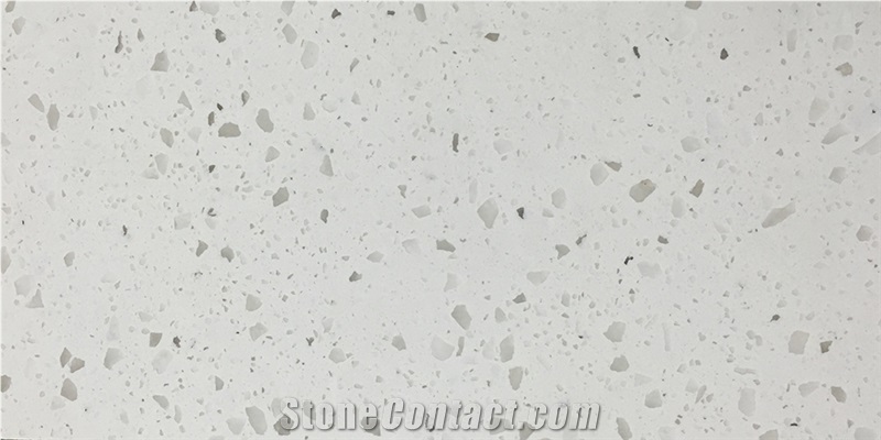 Torino White Quartz Stone Slabs & Tiles