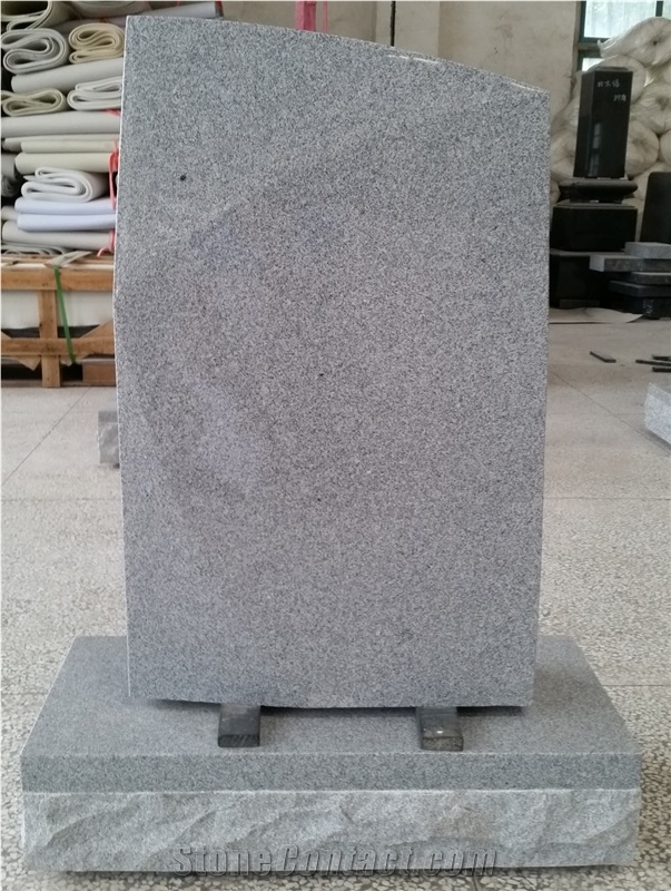 Dove Grey Granite Monument & Tombstone