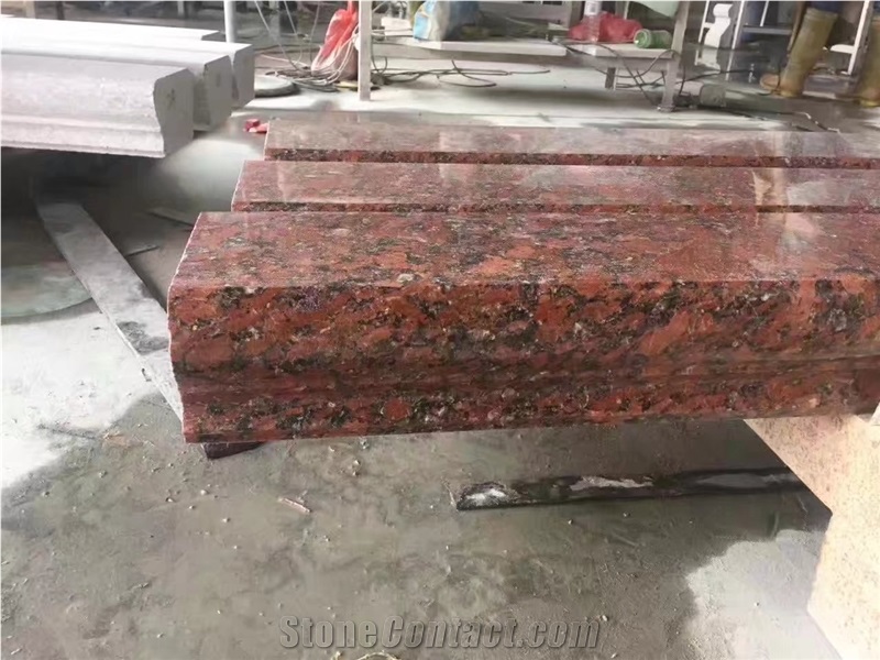 Santiago Red Granite Slabs & Tiles
