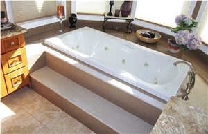 Viatera Quartz Surface Bathroom Design, Viatera Quartz Surface Showers