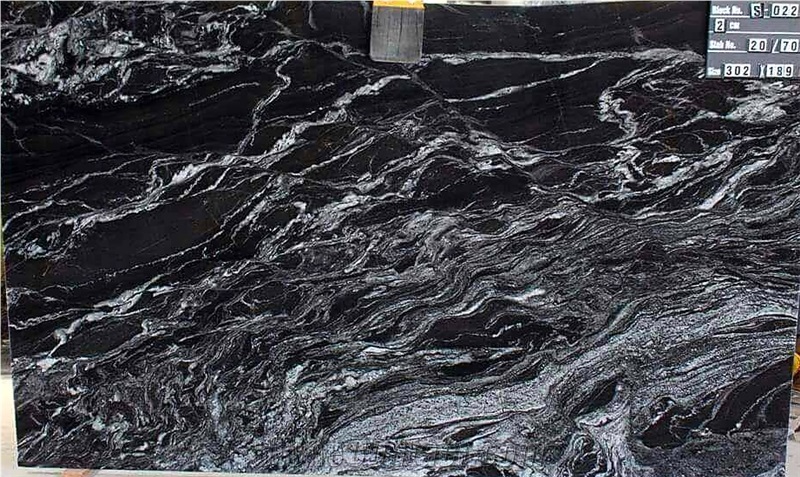 Black Forest Slabs & Tiles, India Black Granite
