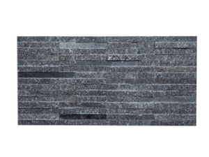 Panel Black Matrix Cultured Stone,Ledge