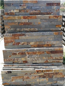 Slate Wall Cladding Panel, Cultured Stone,Ledge