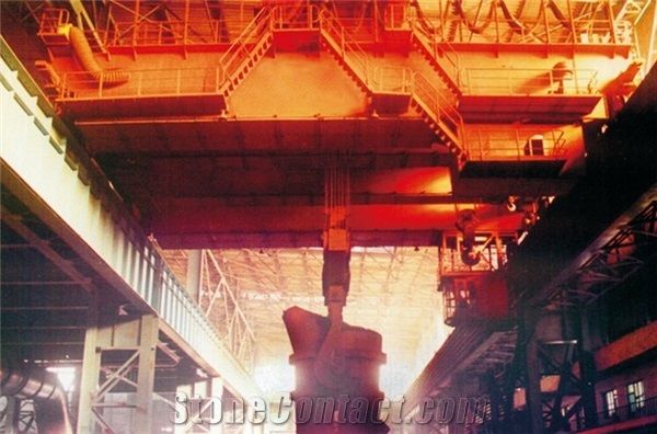 High Working Grade Customized Foundry Bridge Crane for Steel Casting Use