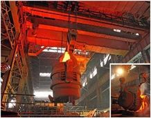 Nucleon Qy Type Selling Double Beam Foundry Overhead Crane Use