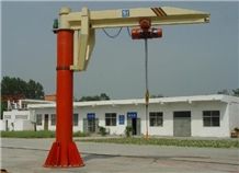 Plant Pillar Mounted Electric Jib Hoist Crane