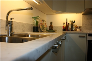 Bianco Carrara C Kitchen Countertops