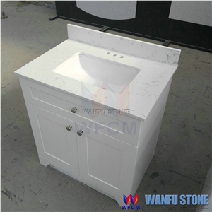 Usa Hot Selling Cheap Artificial Marble Bathroom Vanity Tops