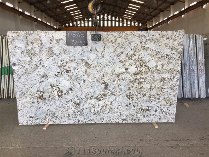 Oyster Pearl Granite Slabs & Tiles, India White Granite
