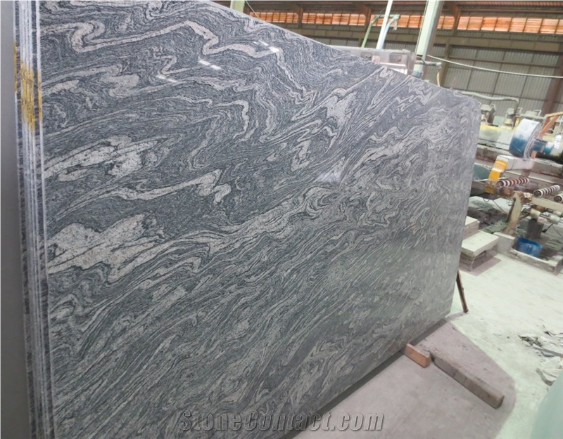 Juparana Grey Granite Polished Slabs