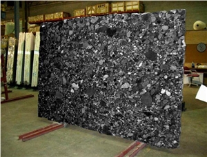 Nero Marinace Granite- Black Mosaic Granite Slabs