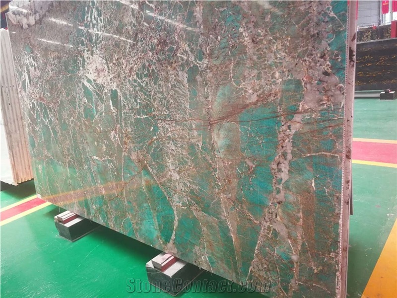Honeycomb Panel Amazon Green Granite Slabs Green Granite for Wall Decoration