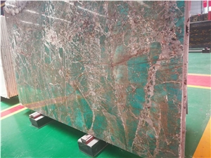 Honeycomb Panel Amazon Green Granite Slabs Green Granite for Wall Decoration