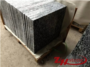 Zh-Af Best Sellings in Spray White Cut to Sized for Flooring and Walling Granite Tiles Granite Floor Tiles Granite Wall Tiles Granite Flooring
