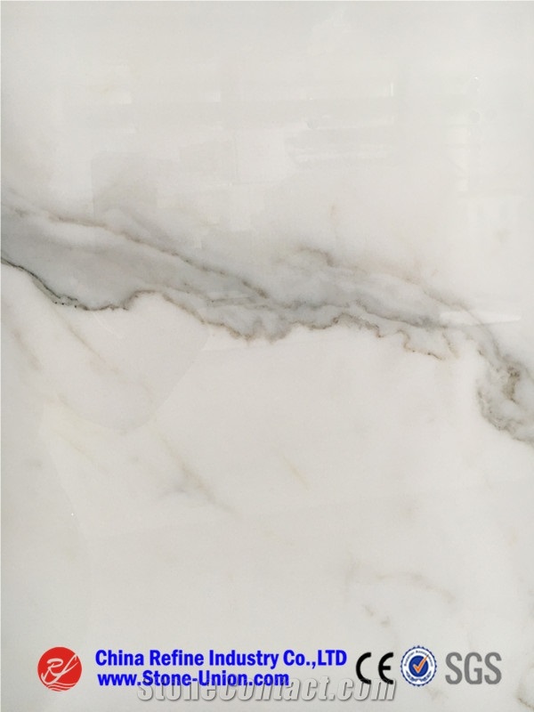 Bianco Calacatta,Bianco Calacatta Marble,Marmi Bianco Calacatta,Calacatta Bianco,Calacatta Blanco for Exterior - Interior Wall and Floor Applications
