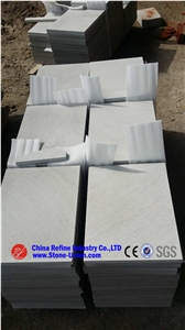Bush Hammer Sandstone Paving Tile for Garden&Sichuan White Sandstone Cladding Tile & Natural Grey White Sandstone,Sandstone Floor Covering Building